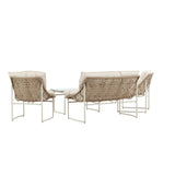 Sedací souprava Tina - Béžová / Béžová