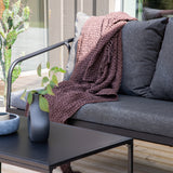 Sopot - Sedací souprava - černá / šedá - ocel