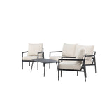 Taromina Lounge Set - černá / béžová