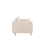 Třimístná pohovka, Zero, béžová, 197 x 102