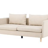 Třimístná pohovka, Zero, béžová, 197 x 102