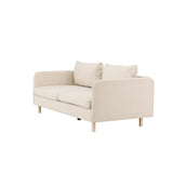 Třimístná pohovka, Zero, béžová, 197 x 102