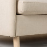 Třimístná pohovka, Zero, béžová, 197 x 102