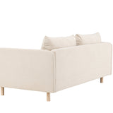 Třimístná pohovka, Zero, béžová, 197 x 102