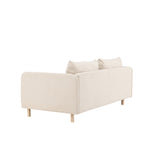 Třimístná pohovka, Zero, béžová, 197 x 102