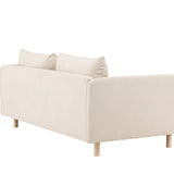 Třimístná pohovka, Zero, béžová, 197 x 102