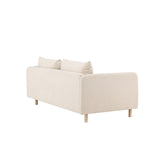 Třimístná pohovka, Zero, béžová, 197 x 102