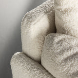 Dvoumístná pohovka, Vindel, bílá, 184 x 88