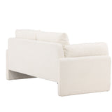 Dvoumístná pohovka, Vindel, bílá, 184 x 88