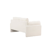 Dvoumístná pohovka, Vindel, bílá, 184 x 88