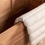 Box na polštáře, Trento, přírodní barva, 130 x 60