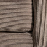 Třimístná pohovka, Sky, hnědá, 88X198X69