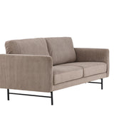 Třimístná pohovka, Sky, hnědá, 88X198X69