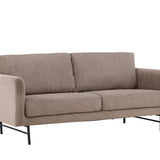 Třimístná pohovka, Sky, hnědá, 88X198X69