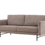 Třimístná pohovka, Sky, hnědá, 88X198X69