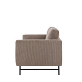 Třimístná pohovka, Sky, hnědá, 88X198X69