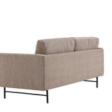 Třimístná pohovka, Sky, hnědá, 88X198X69