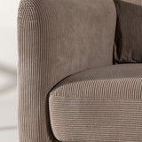 Třimístná pohovka, Sky, hnědá, 88X198X69