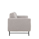 Třimístná pohovka, Sky, hnědá, 88X198X69