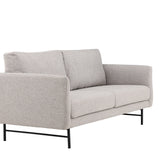 Třimístná pohovka, Sky, hnědá, 88X198X69