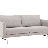 Třimístná pohovka, Sky, hnědá, 88X198X69