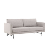 Třimístná pohovka, Sky, hnědá, 88X198X69