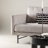 Třimístná pohovka, Sky, hnědá, 88X198X69