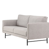 Třimístná pohovka, Sky, hnědá, 88X198X69