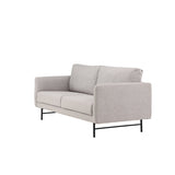 Třimístná pohovka, Sky, hnědá, 88X198X69