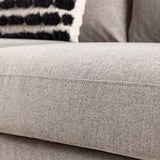 Třimístná pohovka, Sky, hnědá, 88X198X69