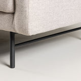 Třimístná pohovka, Sky, hnědá, 88X198X69