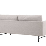 Třimístná pohovka, Sky, hnědá, 88X198X69