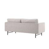 Třimístná pohovka, Sky, hnědá, 88X198X69