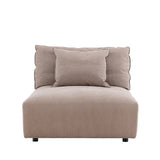 Lounge křeslo, Malö, hnědá, 100*169*80