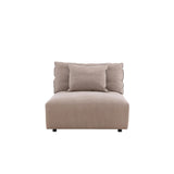 Lounge křeslo, Malö, hnědá, 100*169*80