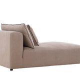 Lounge křeslo, Malö, hnědá, 100*169*80