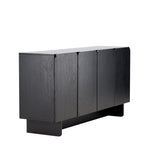 Skříňka, Tyresö, černá, 42 x 160 x 80