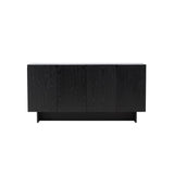 Skříňka, Tyresö, černá, 42 x 160 x 80