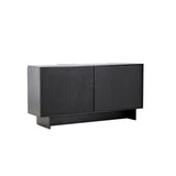 Skříňka, Tyresö, černá, 42 x 160 x 80