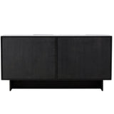 Skříňka, Tyresö, černá, 42 x 160 x 80