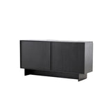 Skříňka, Tyresö, černá, 42 x 160 x 80