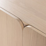 Skříňka, Tyresö, smetanová, 42 x 160 x 80