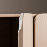 Skříňka, Tyresö, smetanová, 42 x 160 x 80