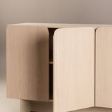 Skříňka, Tyresö, smetanová, 42 x 160 x 80