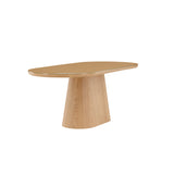 Jídelní stůl, Castor, přírodní barva, 200 x 90