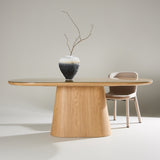 Jídelní stůl, Castor, přírodní barva, 200 x 90