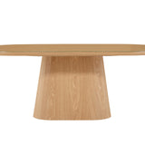 Jídelní stůl, Castor, přírodní barva, 200 x 90