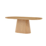 Jídelní stůl, Castor, přírodní barva, 200 x 90