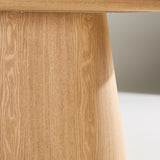 Jídelní stůl, Castor, přírodní barva, 200 x 90