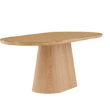 Jídelní stůl, Castor, přírodní barva, 200 x 90